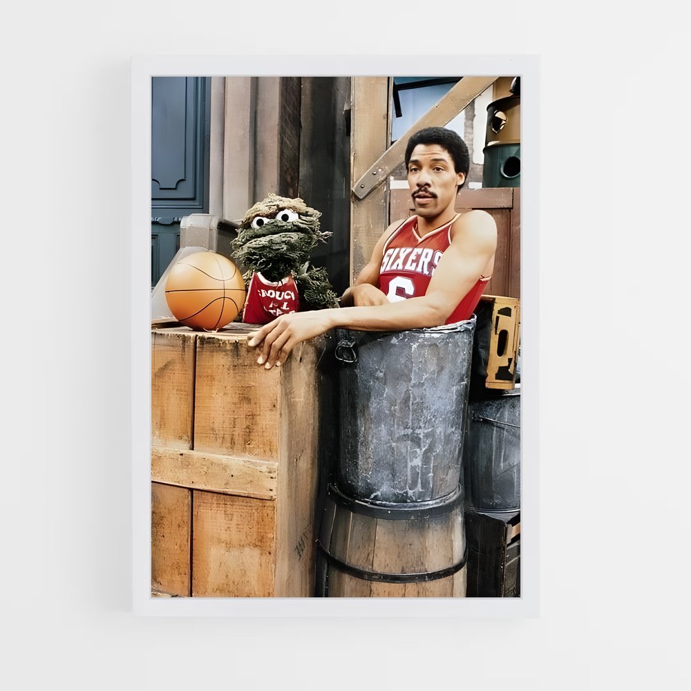 Poster Dribbleur sur Caisse – affiche Basketball (vue 3)